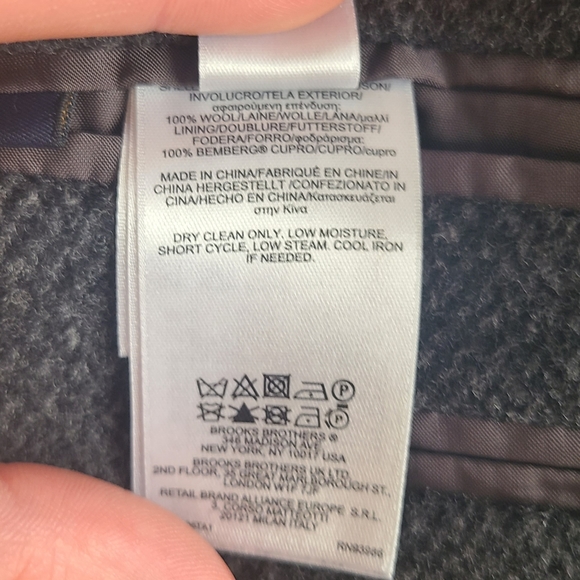 Brooks Brothers wool storm system towncoat - Picture 5 of 11